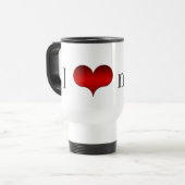 アイラブ(ハート)おたくマグ トラベルマグ (正面左)