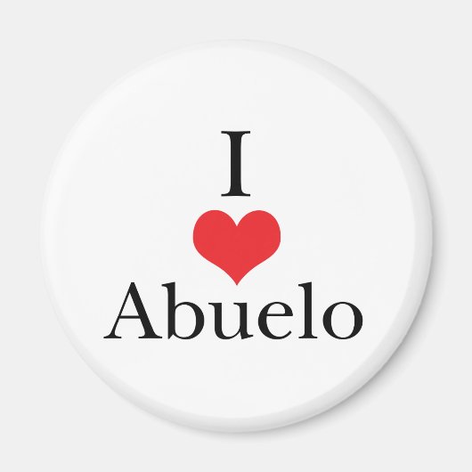 アイラブ(ハート)アヴェロ マグネット (正面)