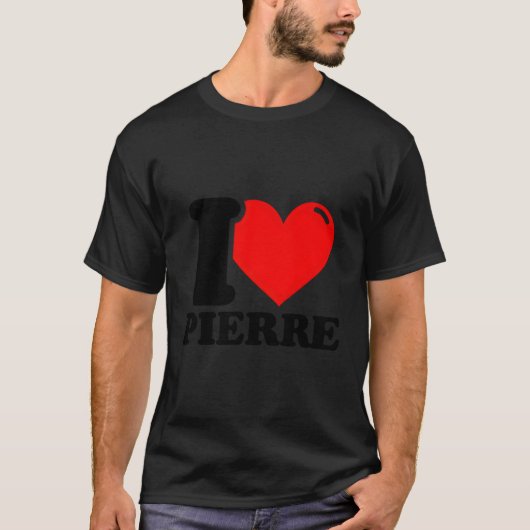 アイラブ・ピエール Tシャツ (正面)
