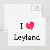 アイラブ・レイランド ポストカード (正面/裏面)