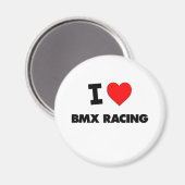 アイラブBMXレーシング マグネット (正面/裏面)