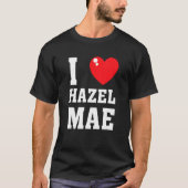 アイラブHazel Maee Tシャツ (正面)