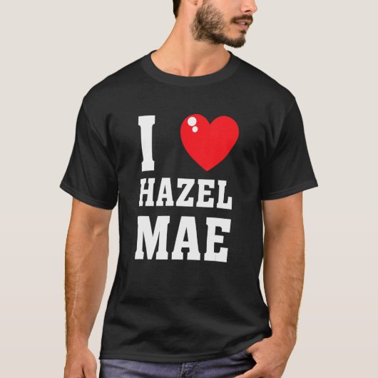 アイラブHazel Maee Tシャツ (正面)