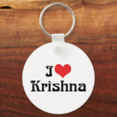 アイラブKrishna Keychain キーホルダー (正面)