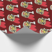 アイラブLeopard Geckos ラッピングペーパー (角)