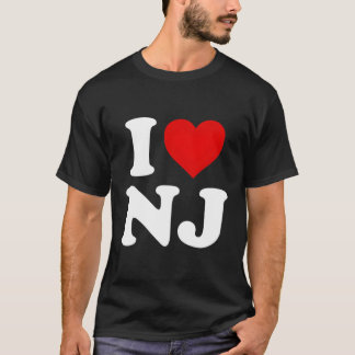 アイラブNJハートニュージャージー Tシャツ