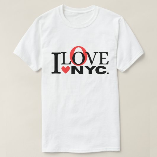 アイラブNYC Tシャツ (デザイン正面)