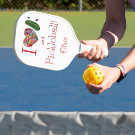 アイラブPickles & Pickleball パーソナライズされた ピックルボールラケット