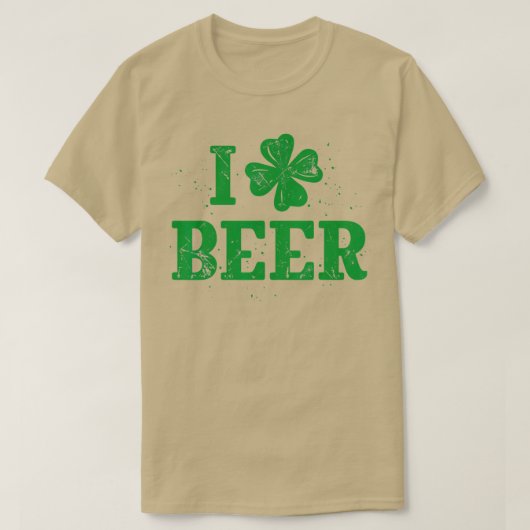 アイラブSt patricks dayアイリッシュメンズメンズシャーマー Tシャツ (デザイン正面)