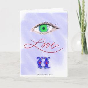 アイラブUバレンタインデーカード カード