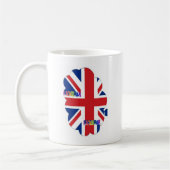 アイラブUKアートプリント コーヒーマグカップ (左)