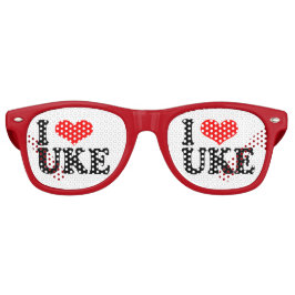 アイラブUkeパーティー レトロサングラス