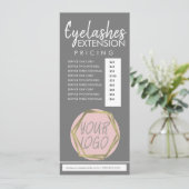 アイラモダンッシュエクステンションフライヤー価格リストC 招待状 (スタンド正面)