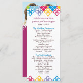 アイランカリブのズ結婚式 プログラム写真記念 プログラム (正面/裏面)