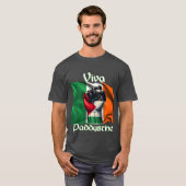 アイランドとパレスチナ連帯友達 - Viva Paddystine Tシャツ (正面フル)