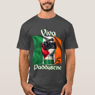 アイランドとパレスチナ連帯友達 - Viva Paddystine Tシャツ