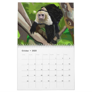 アイランドアートボカスの水彩カレンダー カレンダー