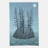 アイランドインザ海アート キッチンタオル (縦)