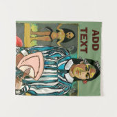 アイランドウーマン、追加文字、タペストリー タペストリー (正面(横))