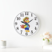 アイランドオロット丸時計 ラージ壁時計 (ホーム)