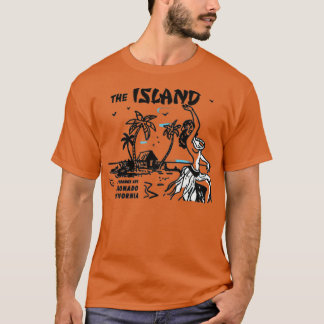 アイランドカフェ v2 - カリフォルニア州コロナド - ビンテージ・ティキバー tシャツ