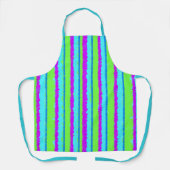 アイランドカラーズオールオーバープリントエプロン エプロン (正面)