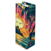 アイランドカルチャー抱き枕01 ワインギフトバッグ (正面アングル)