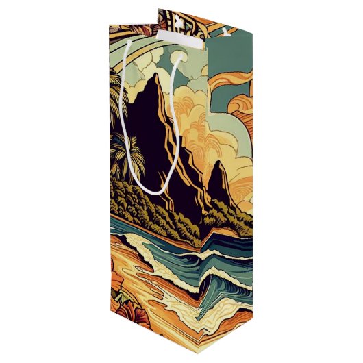 アイランドカルチャー抱き枕11 ワインギフトバッグ (裏面アングル)