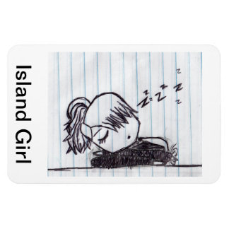 アイランドガールのマグネット マグネット