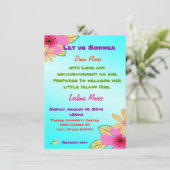 アイランドガールシャワー招待状 招待状 (スタンド正面)