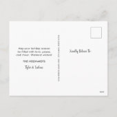 アイランドグリーティングスフォトホリデーポストカード シーズンポストカード (裏面)