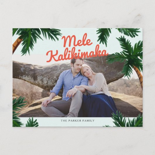 アイランドグリーティングホリデー シーズンポストカード (正面)