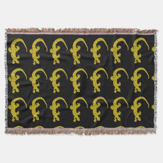 アイランドゲッコブランケット スローブランケット (正面)