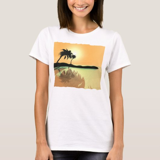アイランドゴールド Tシャツ (正面)