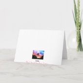 アイランドサンセットカード カード (裏面)