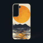 アイランドサンセットドリームフォンケース SAMSUNG GALAXY S22ケース<br><div class="desc">穏やかな島の上に燃え盛るオレンジ色の太陽が沈み、熱帯の穏やかな空気とスタイルに捕らえられた夢のような脱出がミニマル見られる。</div>