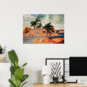 アイランドジョージア湾 ポスター (ホームオフィス)