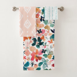 アイランドタイムトロピカルボホ バスタオルセット