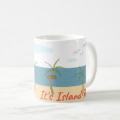アイランドタイム コーヒーマグカップ (正面右)