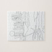 アイランドティキハットアダルトカラーリングパズル ジグソーパズル (横)