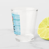 アイランドティキバーモノグラムのショットガラス ショットグラス (右)