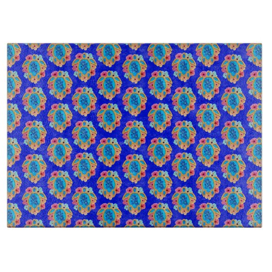 アイランドトロピカルウミガメフローラ カッティングボード (正面)