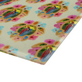 アイランドトロピカルウミガメフローラ カッティングボード (角)