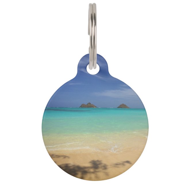 アイランドドッグラベル ペット　ネームタグ (正面)