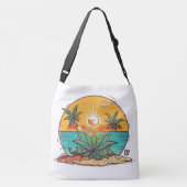 アイランドドリームズザフレンズカリブのコレクション クロスボディバッグ (裏面)