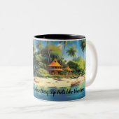 アイランドドリームズザフレンズカリブのコレクション ツートーンマグカップ (正面右)