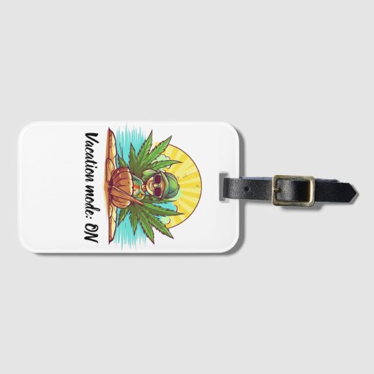 アイランドドリームズザフレンズカリブのコレクション ラゲッジタグ (正面横)