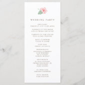 アイランドハイビスカスダブルサイド結婚式 プログラム (裏面)