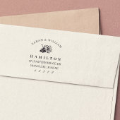 アイランドハイビスカス差出人住所 セルフインキングスタンプ