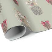 アイランドパインズ、ハワイアンスタイルクリスマス ラッピングペーパー (ロールコーナー)